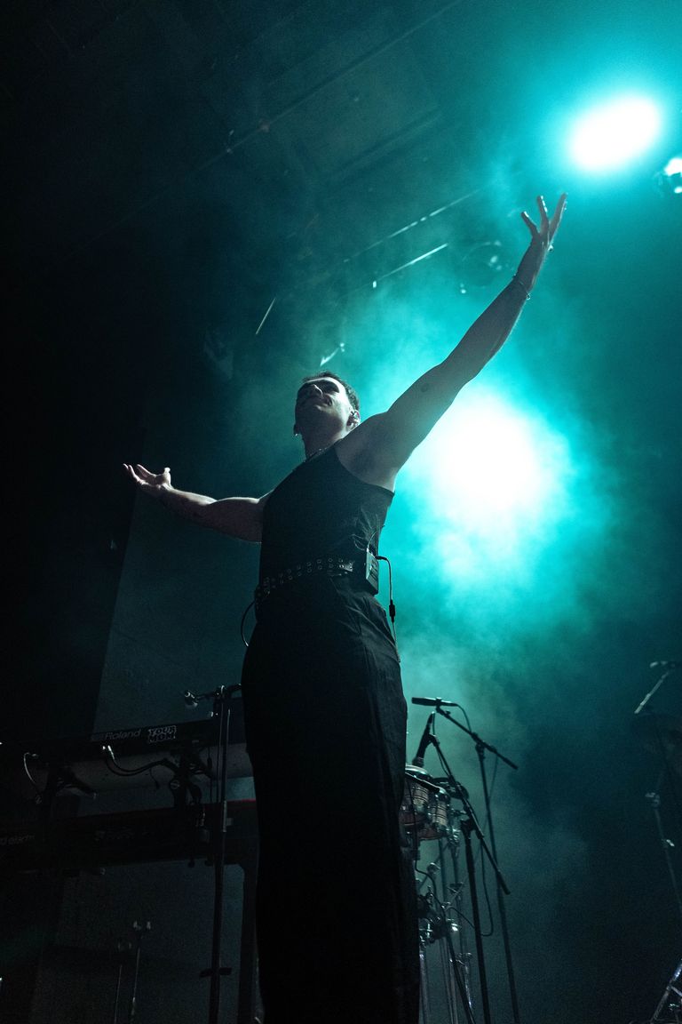 James Marriott performing live at Hindley Street Music Hall in Adelaide